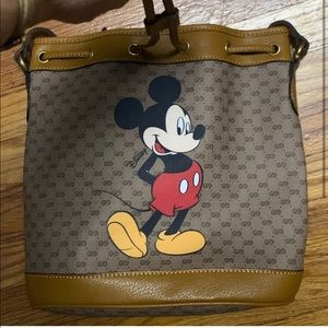 Gucci Mickey Mouse bucket bag
